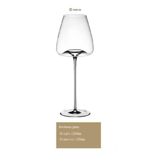 Boutique Ultra-thin Concave-convex Wine Glass Radian Wine Glass