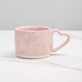 Heart-shaped Handle Ceramic Cup