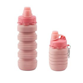 Square Portable Anti-fall Sports Silicone Folding Cups