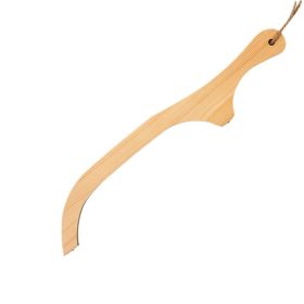 Wooden Bread Slicing Knife With Serrated Teeth