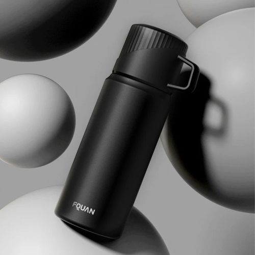 Simple 304 Stainless Steel Tea Water Separation Portable Insulation Cup