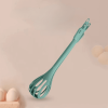 1pc; Multifunctional 3-in-1 Egg Whisk Food Holder Noodle Holder Baking Tool Egg Stirrer Manual Whisk 1 Pack 11.02''×2.76''